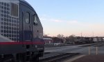 Amtrak meets NS 285